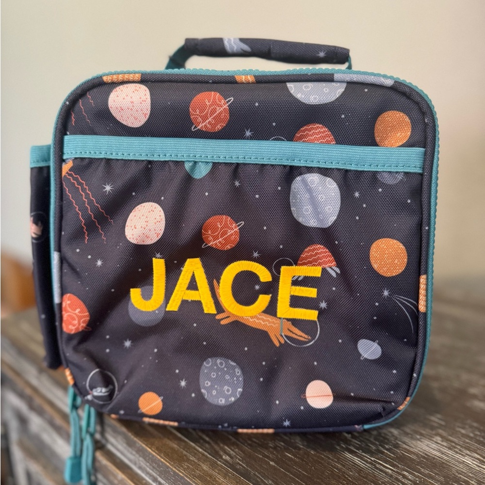 Crate & Barrel Outer Space Party Kids Lunch Box